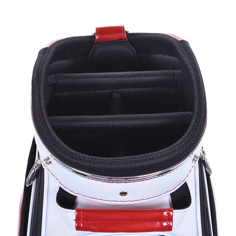 MARUMAN 9.5" Caddie Bag (White/Red) - Image 3