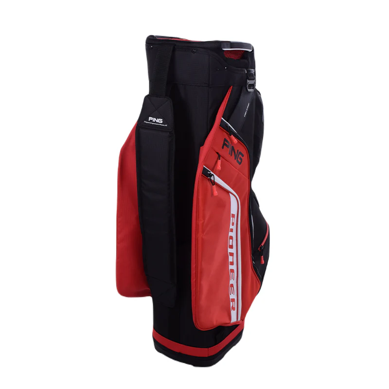 PING Pioneer Cart Bag (Red/Black) - Image 2