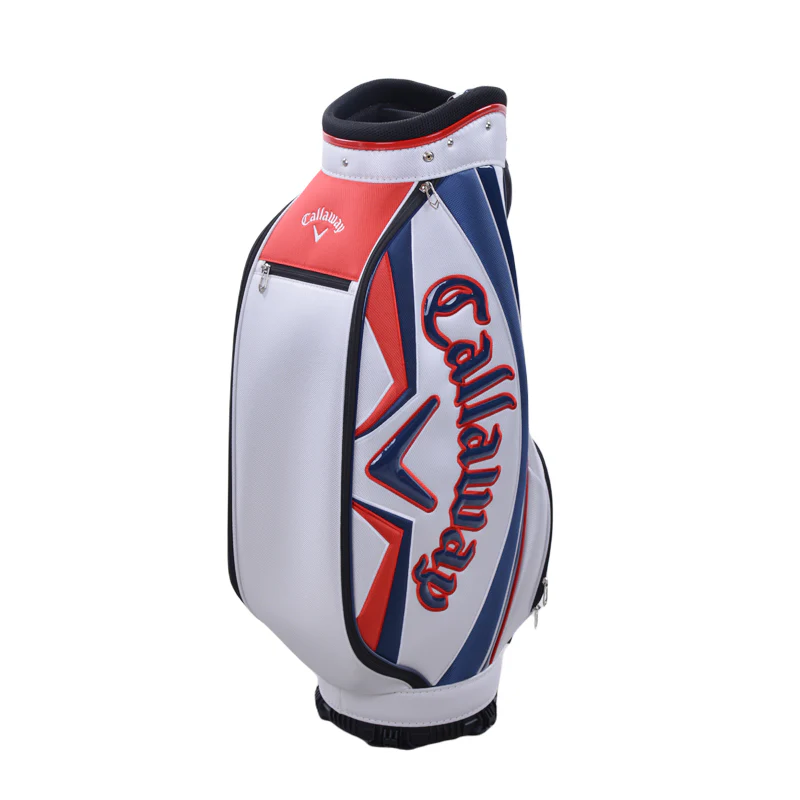 CALLAWAY Sport 9" Cart Bag (White/Navy/Red) - Image 2