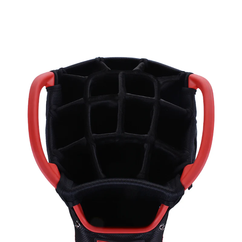 TITLEIST Cart 15 StaDry Cart Bag (Black/Black/Red) - Image 3