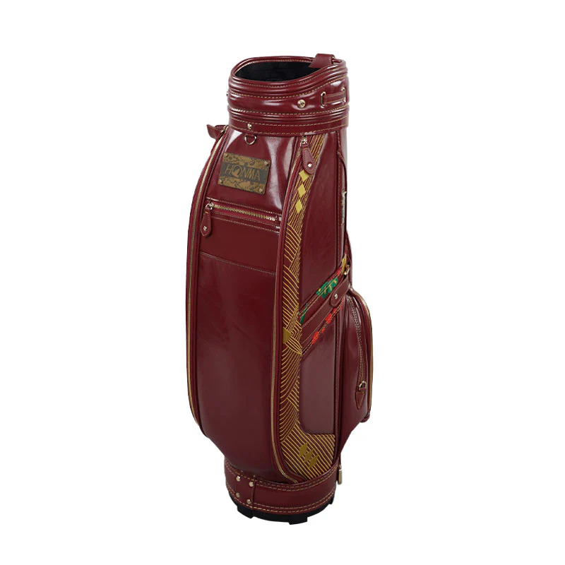 HONMA Beres Aizu 9" Cart Bag (Red) - Image 2