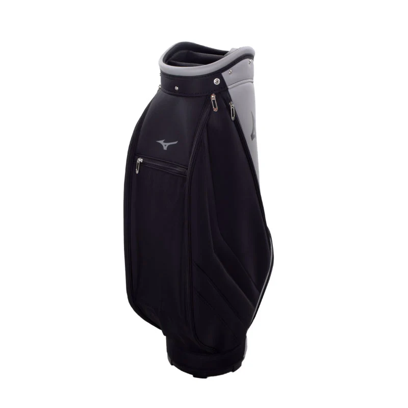 MIZUNO ST Light 9.5" Cart Bag (Grey/Black) - Image 2