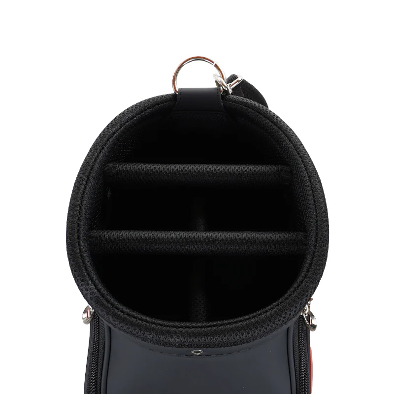 HONMA 9" Gear Standard Cart Bag (Black/Red) - Image 3