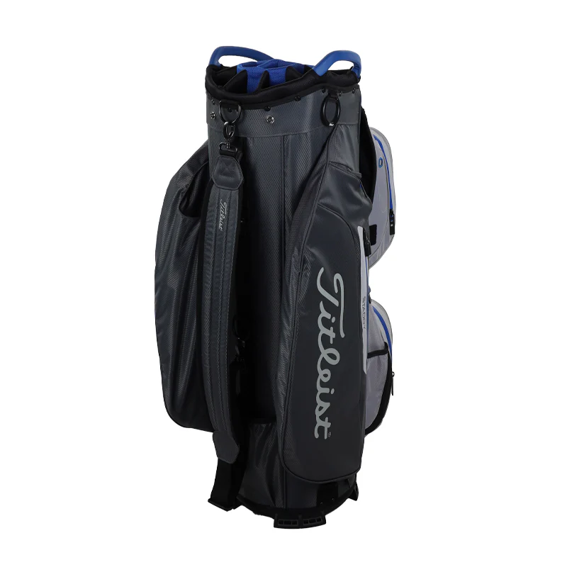TITLEIST Cart 15 StaDry Cart Bag (Grey/Royal) - Image 2