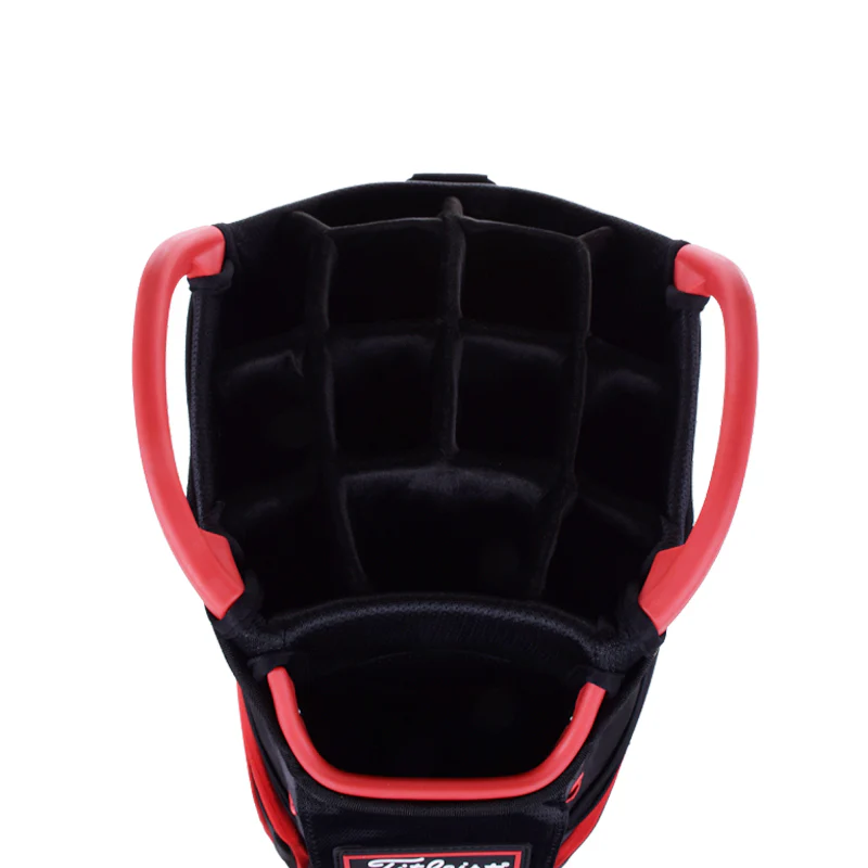 TITLEIST Cart 14 Cart Bag (Black/Black/Red) - Image 3
