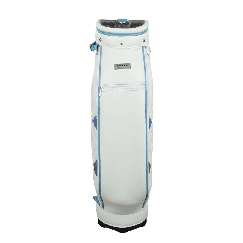 ONOFF OB7923 8.5" Women's Caddie Bag (White/Blue) - Image 3