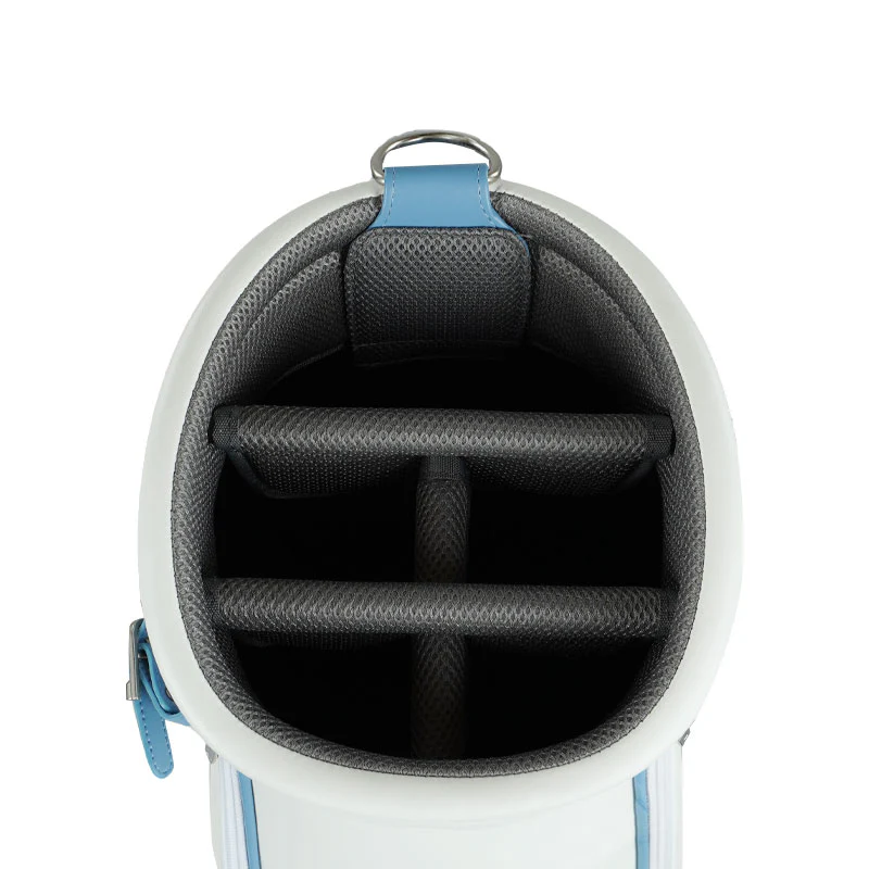 ONOFF OB7923 8.5" Women's Caddie Bag (White/Blue) - Image 4