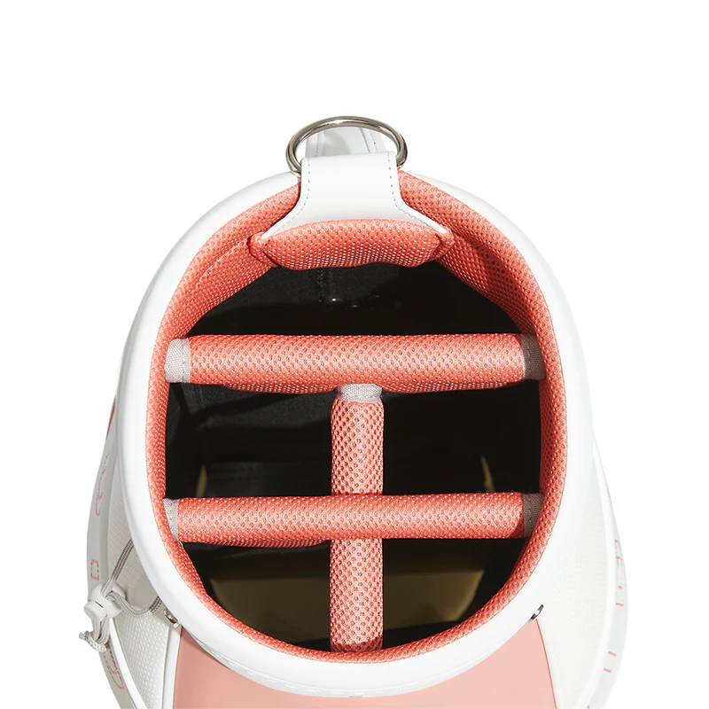 ADIDAS 8.5" 3 Stripes Women's Cart Bag (White/Wonder) - Image 3