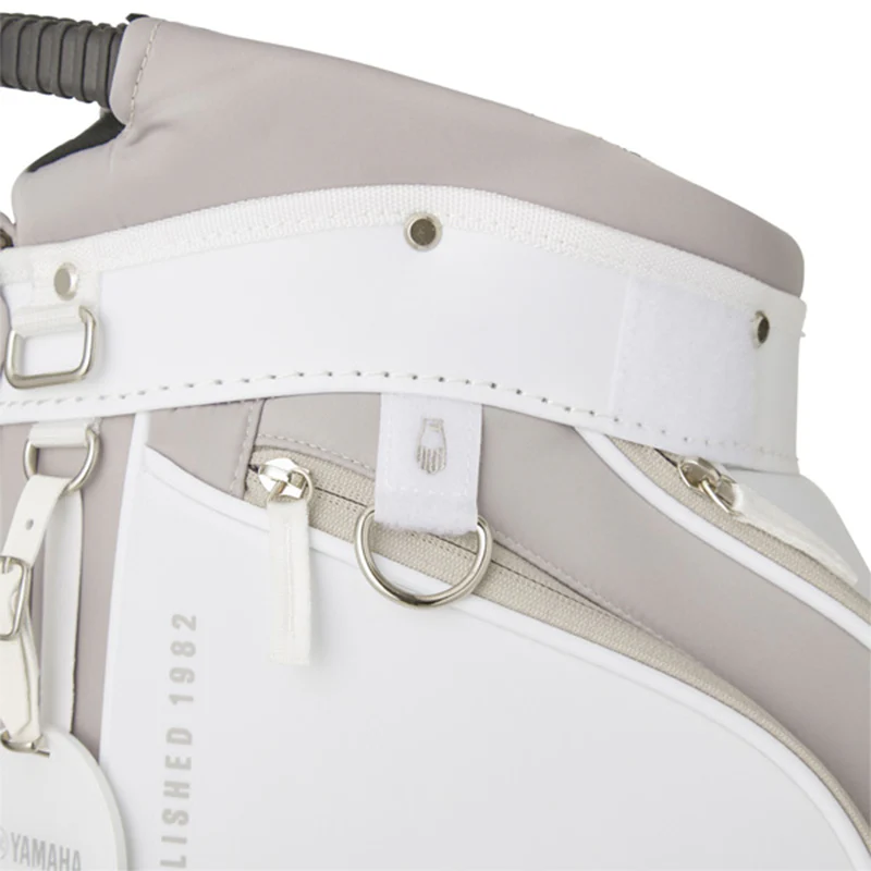 YAMAHA 8.5" Women's Caddie Bag (Beige/White) - Image 4