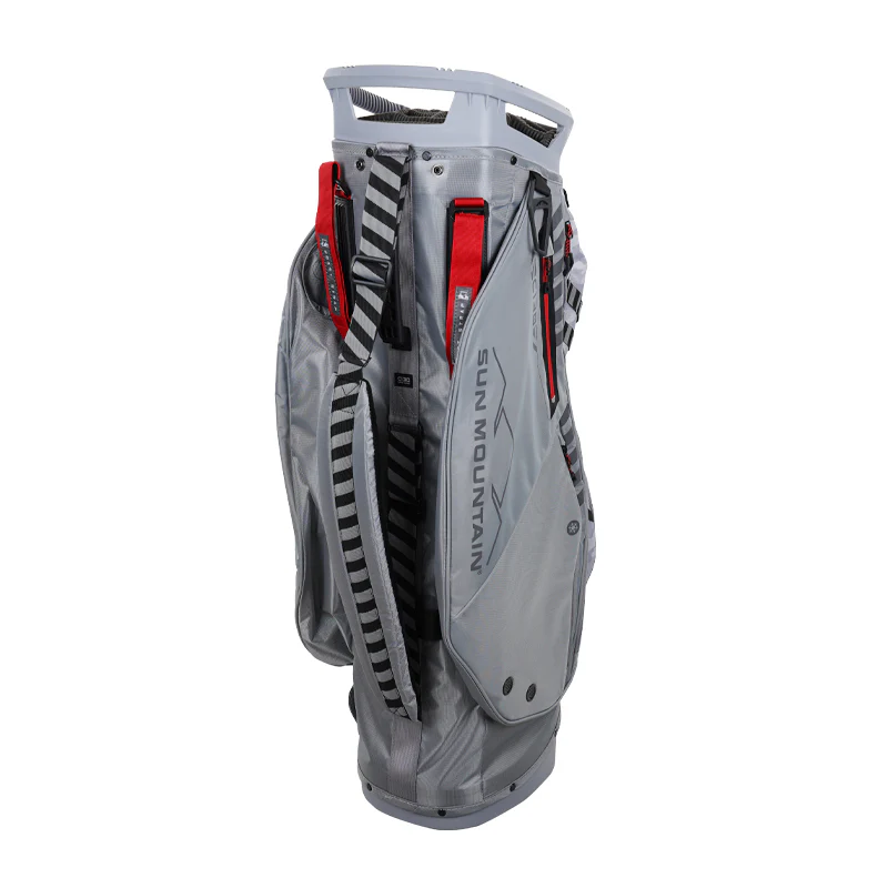 SUN MOUNTAIN 10.5" C-130 14-Way Caddie Bag (Cadet/Grey/Red) - Image 2