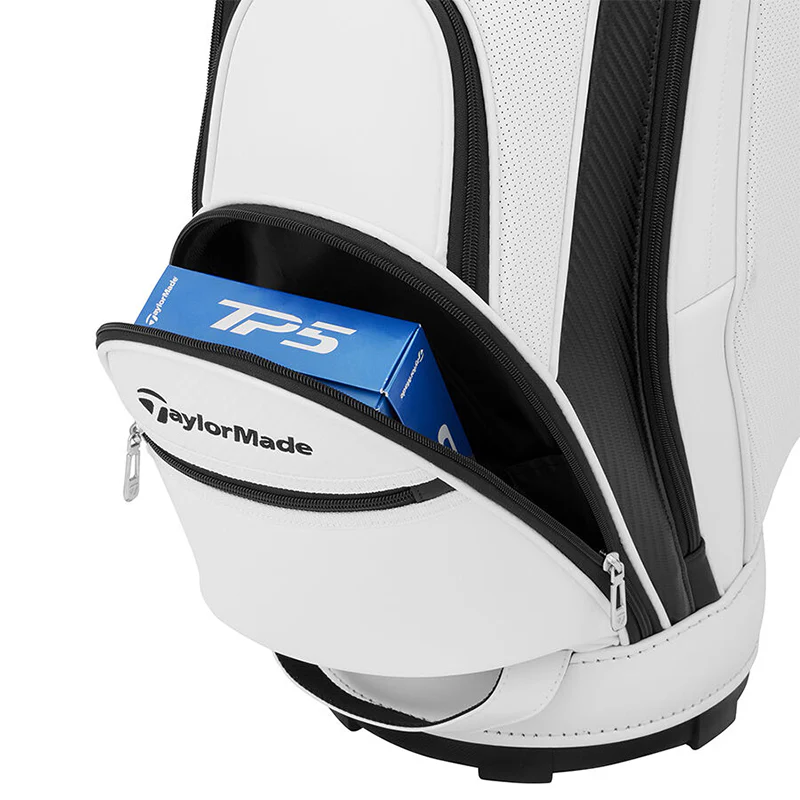 TAYLORMADE 9.5" Sport Modern Cart Bag (White) - Image 4