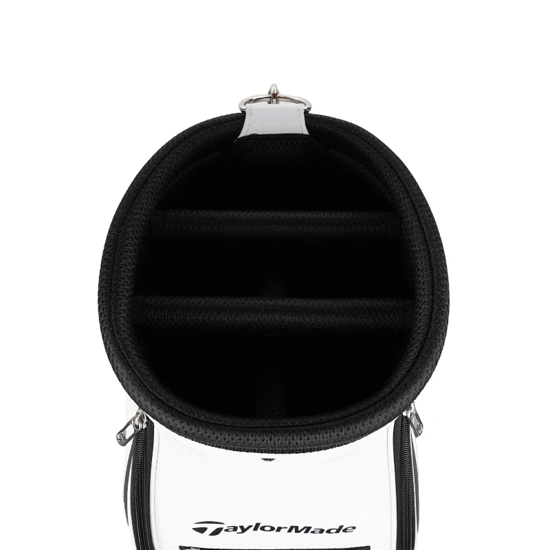 TAYLORMADE TM24 9" True-Lite Cart Bag (White/Black) - Image 3