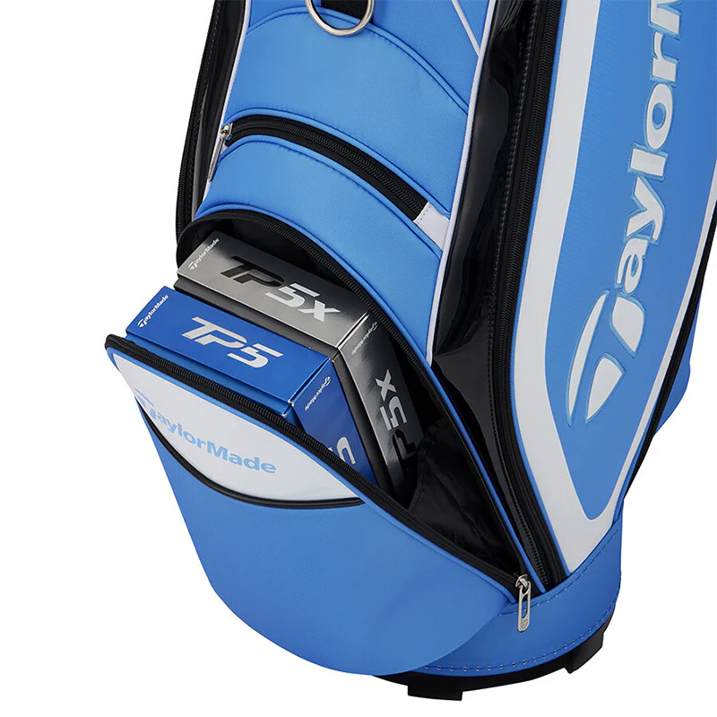 TAYLORMADE TM24 9" True-Lite Cart Bag (Sax Blue) - Image 4