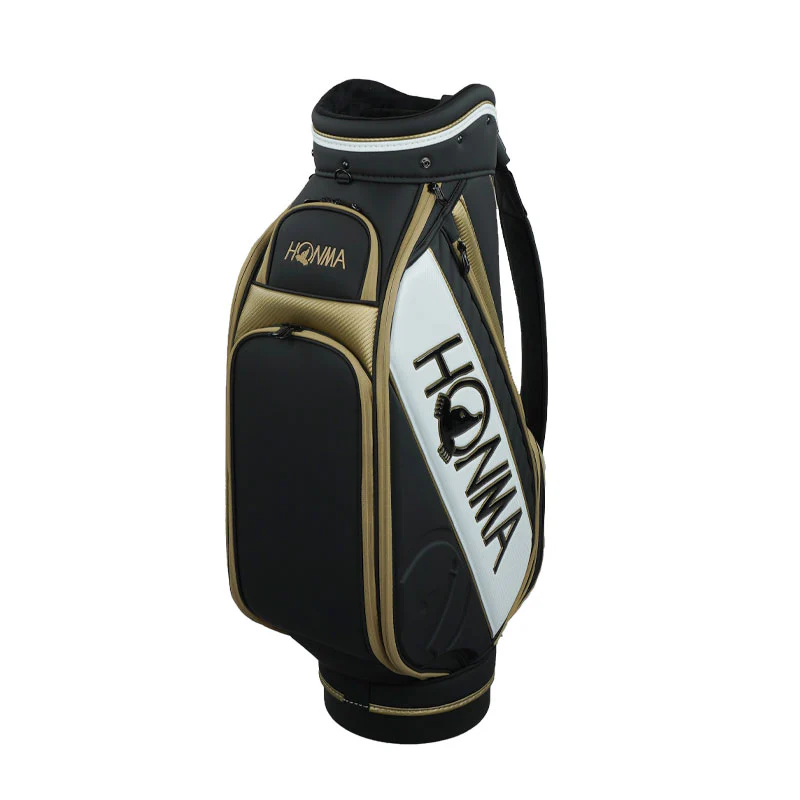 HONMA 9.5" Pro Tour Replica Caddie Bag (Black) - Image 2