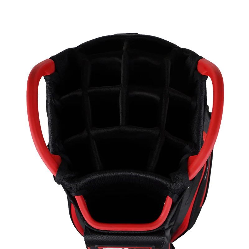 TITLEIST Cart 14 StaDry Cart Bag (Black/Black/Red) - Image 4