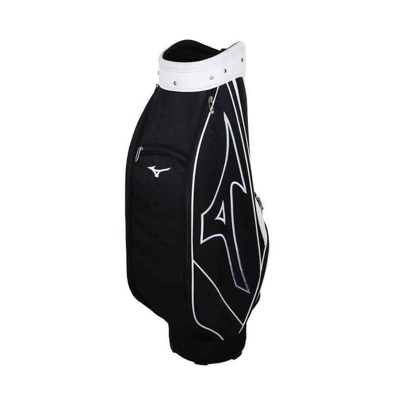 MIZUNO 9" NX 6 Cart Bag (White/Black) - Image 2