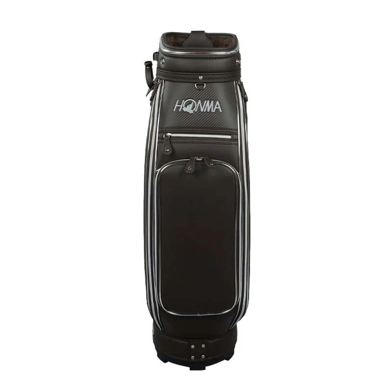 HONMA BERES 09 3-Star 9" Caddie Bag (Brown) - Image 3