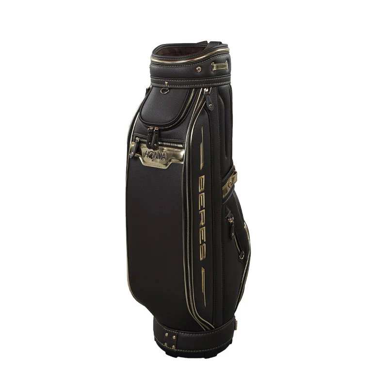 HONMA BERES 09 4-Star 9" Caddie Bag (Brown) - Image 2