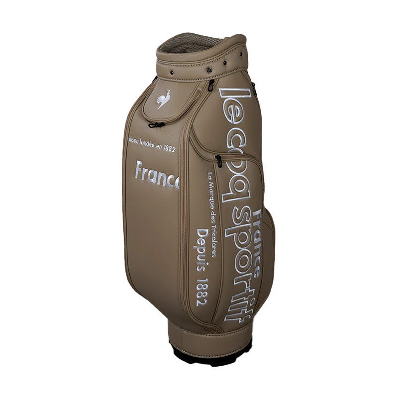 LE COQ SPORTIF GOLF 9.5" Caddie Bag (Beige) - Image 2