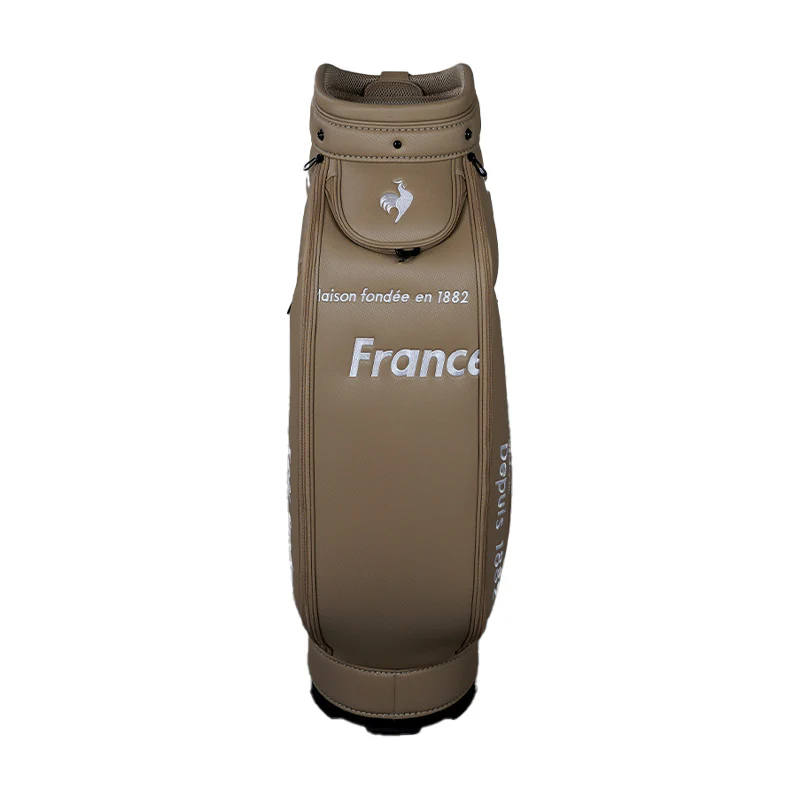 LE COQ SPORTIF GOLF 9.5" Caddie Bag (Beige) - Image 3