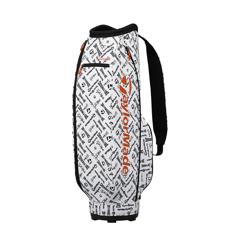 TAYLORMADE 8.5" Icon Graphic Cart Bag (White) - Image 2