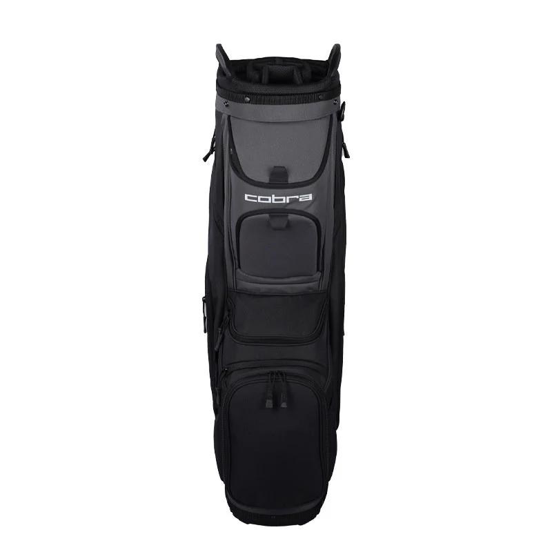 COBRA Ultralight Pro Cart Bag (Black/Grey) - Image 3