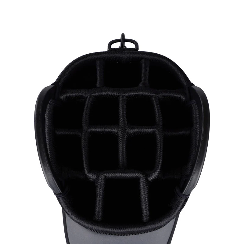 COBRA Ultralight Pro Cart Bag (Black/Grey) - Image 4