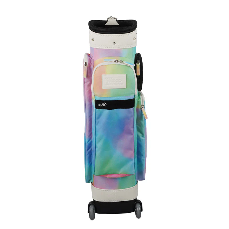 WAAC 9" 2-Wheel Women's Caddie Bag (Multi) - Image 3