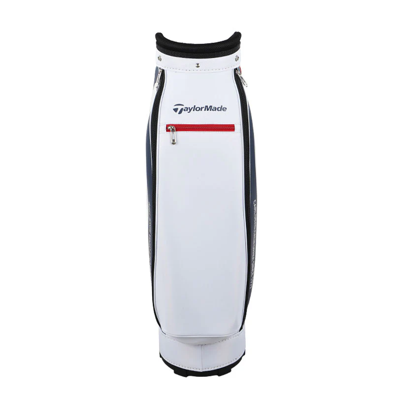 TAYLORMADE TM24 9" True-Lite Cart Bag (White/Navy/Red) - Image 3