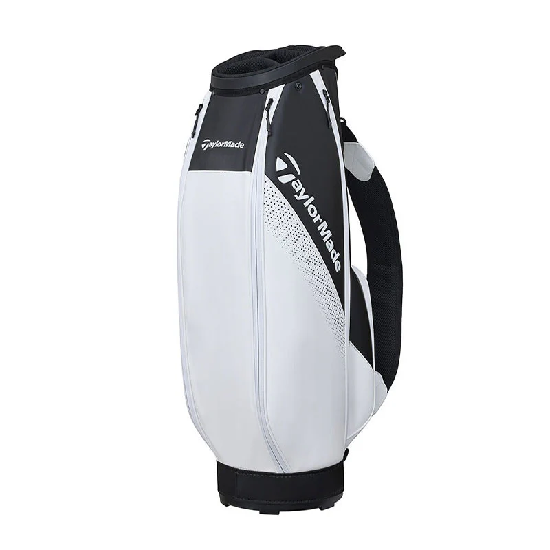 TAYLORMADE 9.5" Concept One Cart Bag (Black/White) - Image 2