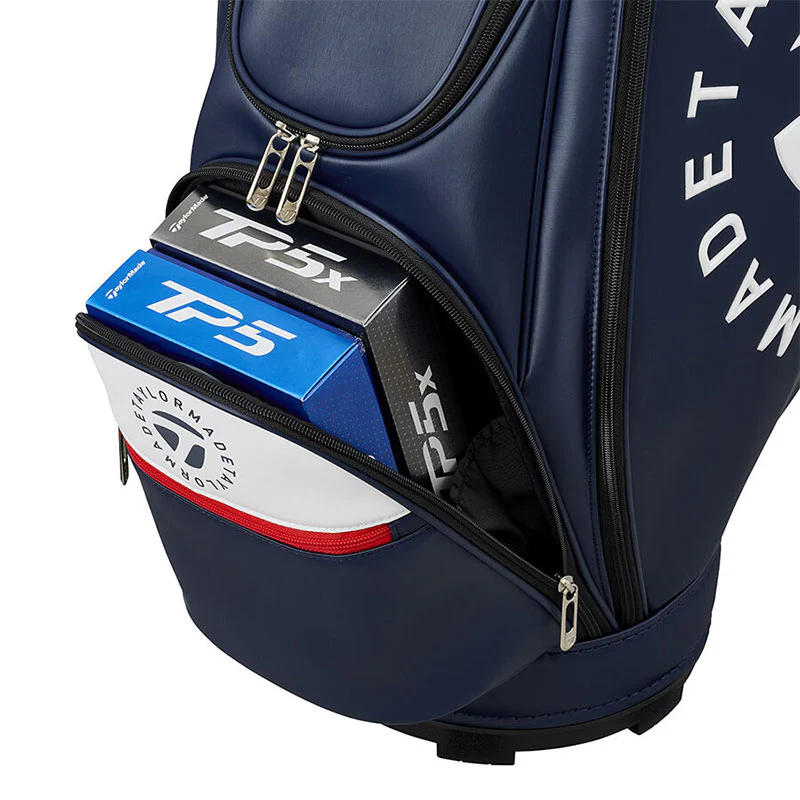 TAYLORMADE 9.5" Circle T Cart Bag (Navy) - Image 3