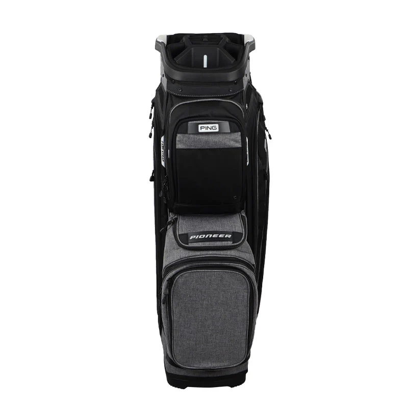 PING Pioneer 244 Cart Bag (Grey/Black) - Image 3