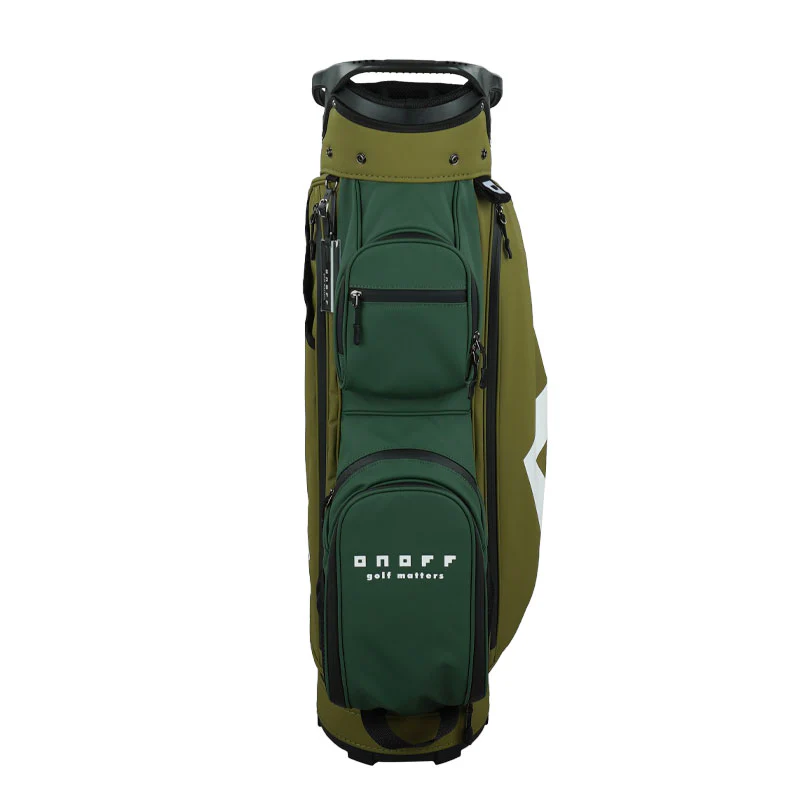ONOFF OB5825 9" Waterproof Cart Bag (Khaki) - Image 3