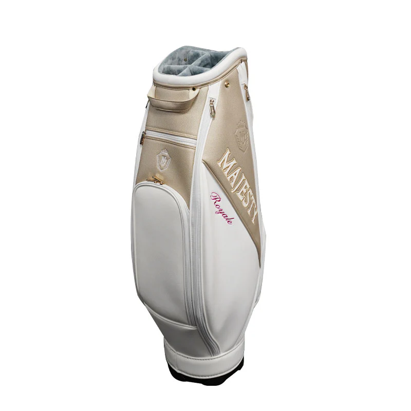 MAJESTY 8.5" Royale Slim (2025) Women's Caddie Bag (White/Gold) - Image 2