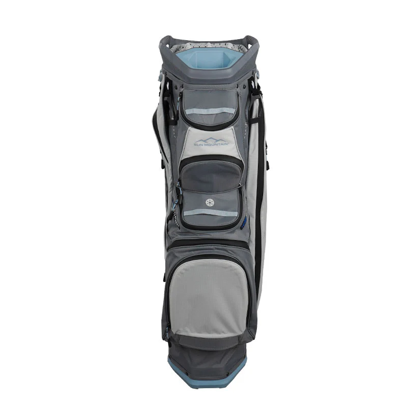 SUN MOUNTAIN 9" C130 H2NO 14-Way Cart Bag (Blue/White/Grey) - Image 3