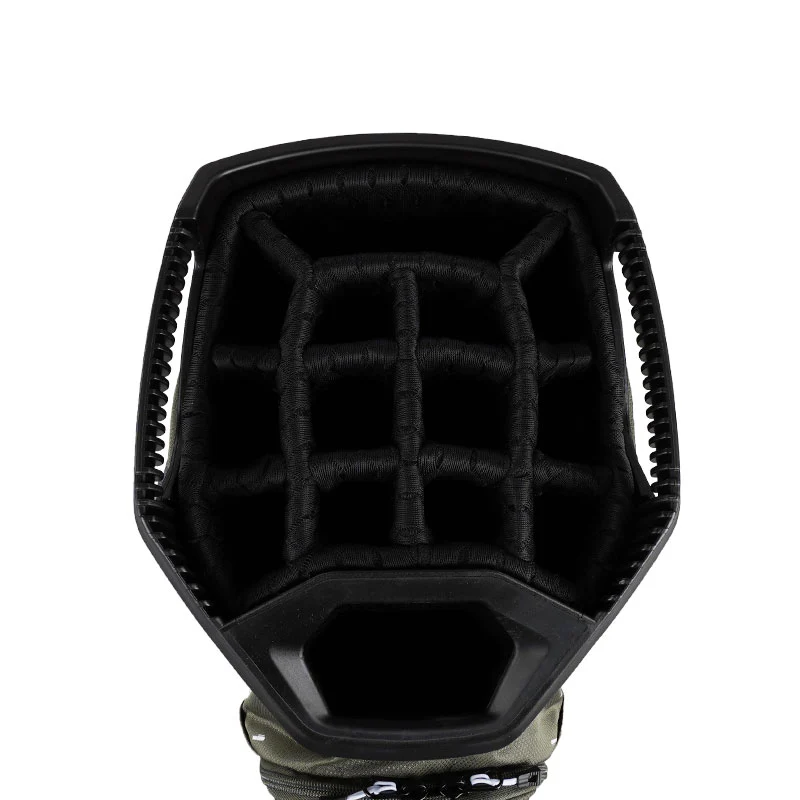 SUN MOUNTAIN 9" C100 14-Way Cart Bag (Black/Green/Red) - Image 4