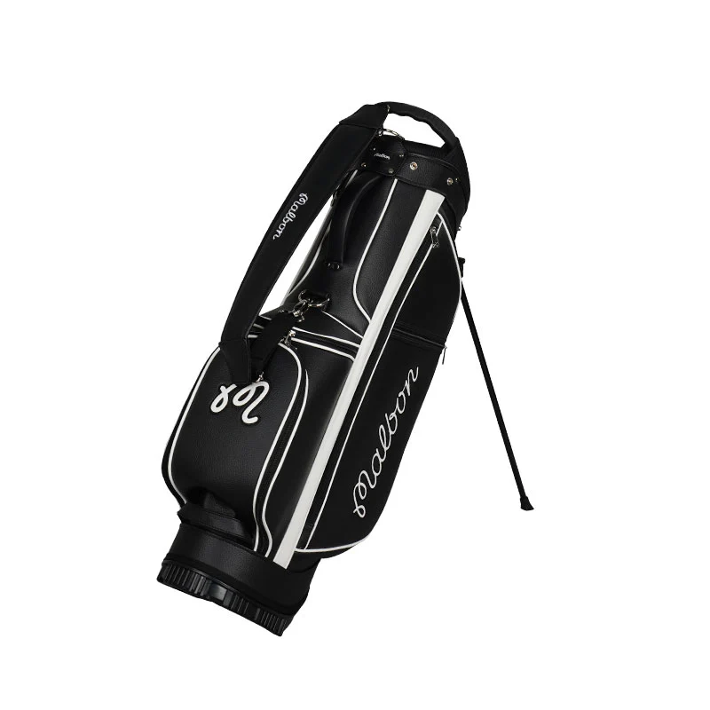MALBON GOLF Icons Cart Bag (Black)