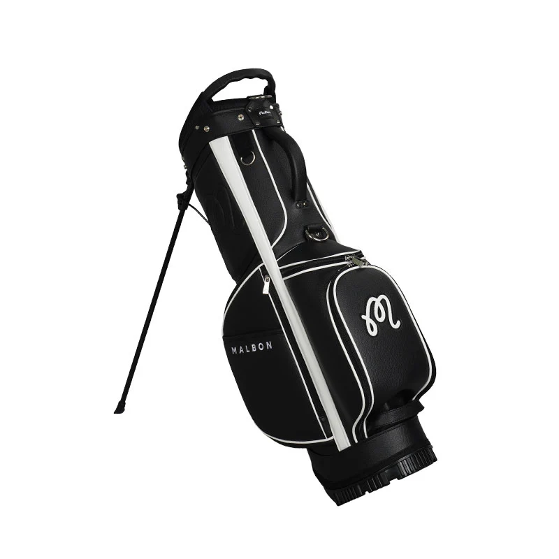 MALBON GOLF Icons Cart Bag (Black) - Image 2