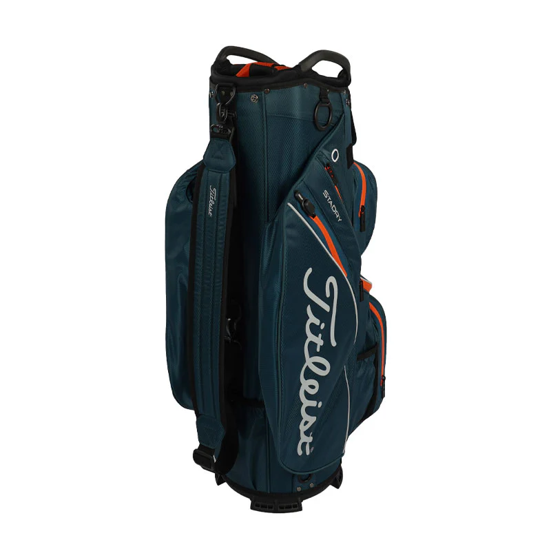 TITLEIST Cart 14 StaDry Cart Bag (Navy/Red/White) - Image 2