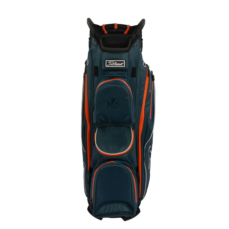 TITLEIST Cart 14 StaDry Cart Bag (Navy/Red/White) - Image 3