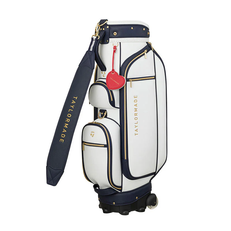 TAYLORMADE Wheeled Cart Bag (White)