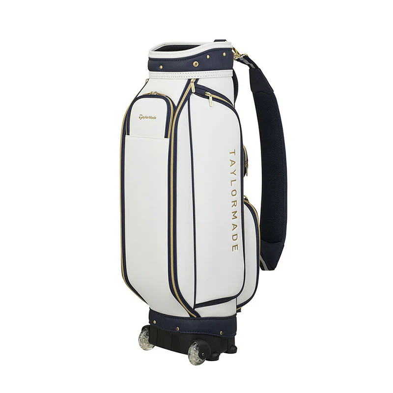 TAYLORMADE Wheeled Cart Bag (White) - Image 2