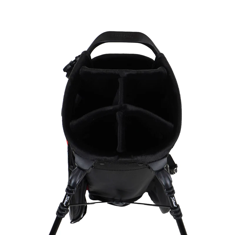 TITLEIST Players 5 StaDry Stand Bag (Black/Black/Red) - Image 4