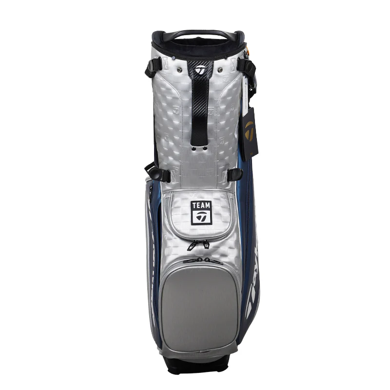 TAYLORMADE Tour (2024) Stand Bag (Silver/Navy) - Image 3