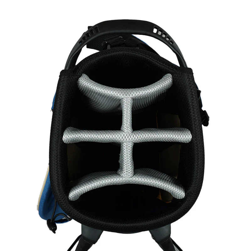 CUTTER & BUCK 9" Stand Bag (Blue/Beige) - Image 4