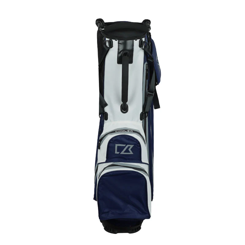 CUTTER & BUCK 9S0464 Waterproof Stand Bag (Navy/White) - Image 3