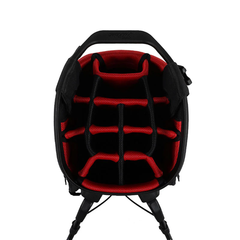 TITLEIST Hybrid 14 Stand Bag (Black/Black/Red) - Image 4