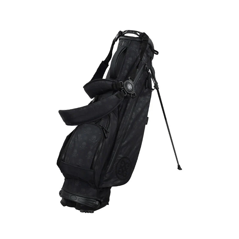GFORE Scramble Skull & Tees Parachute Stand Bag (Onyx)