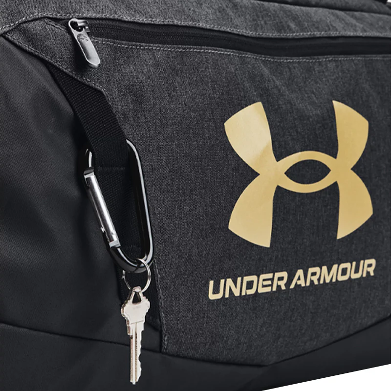 UNDER ARMOUR Undeniable 5.0 Medium Duffle Bag (Grey/Black/Gold) - Image 3