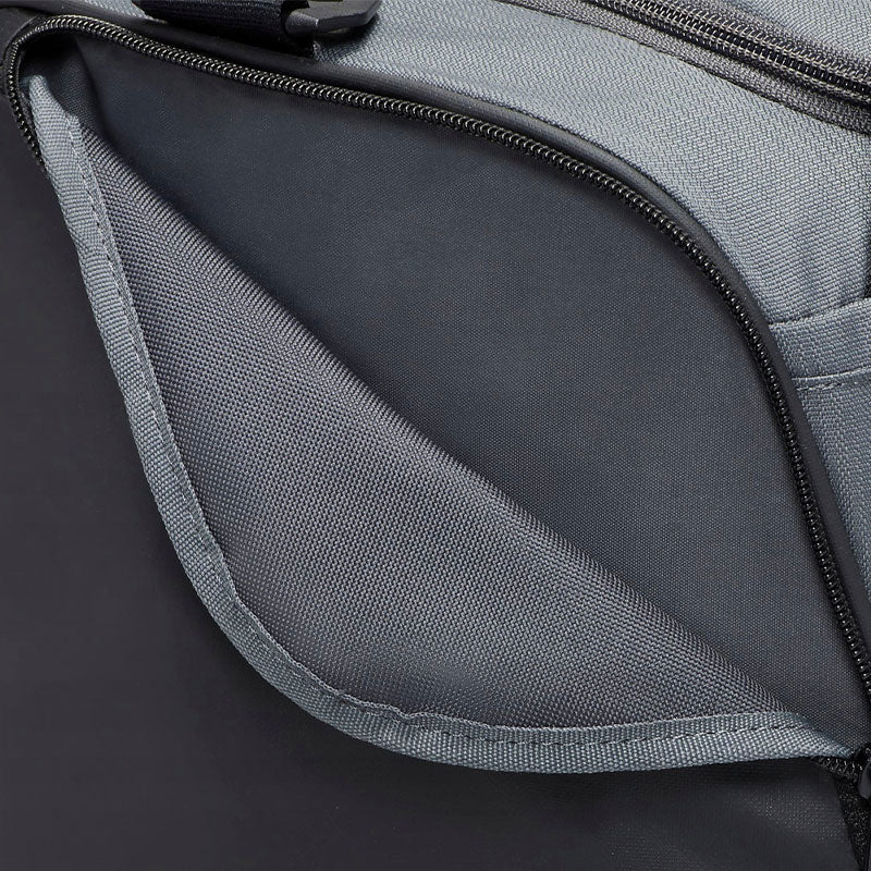 NIKE Brasilia 9.5 Duffle Bag (Grey/Black/White) - Image 3